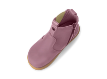 Bota barefoot I-Walk Jodhpur Iris para niña, marca BOBUX, en color iris, con diseño cómodo y flexible para niños.