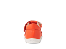 Sandalia barefoot I-Walk Tropicana II Tangerine para niña, calzado ligero y flexible con diseño color naranja de BOBUX ESPAÑA.