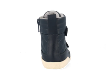 Bota barefoot I Walk Patch Navy para niño de BOBUX ESPAÑA Y PORTUGAL, en color azul marino y diseño cómodo para niños.
