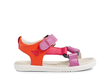 Sandalia IWalk Barefoot BOBUX España y Portugal para niño, con diseño en color orquídea y suela flexible.