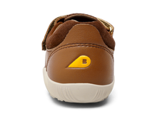Sandalia Barefoot Kid+ Summit Caramelo y Toffee para niño, calzado ligero y flexible de BOBUX ESPAÑA, vista de perfil.