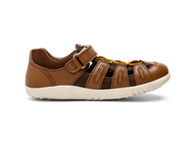 Sandalia barefoot para niños BOBUX ESPAÑA Kid+ Summit Caramelo y Toffee, sandalia ligera y flexible para niños
