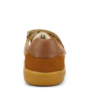 Zapatillas barefoot para niños BOBUX ESPAÑA Y PORTUGAL Riley Caramelo y Toffee, calzado cómodo y flexible para niños.