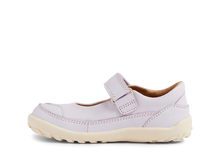 Zapatos barefoot I-Walk Lucy Thistle de BOBUX para unisex, diseño cómodo y flexible en color morado con detalles en gris.