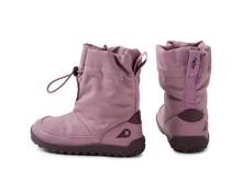 Zapatos Step Up Paden Lilas de BOBUX ESPAÑA para los primeros pasos del bebé, calzado respetuoso y cómodo en color lila.
