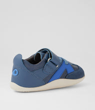 Calzado Respetuoso Xplorer Chase Vintage Indigo + Camo para los Primeros Pasos de tu Bebé