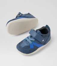 Calzado Respetuoso Xplorer Chase Vintage Indigo + Camo para los Primeros Pasos de tu Bebé