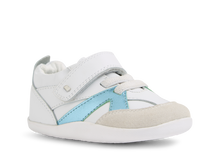 Calzado Respetuoso Xplorer Chase White + Jelly Mint para los Primeros Pasos de tu Bebé