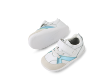Calzado Respetuoso Xplorer Chase White + Jelly Mint para los Primeros Pasos de tu Bebé