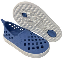 Sandalias Boatilus EASY VEG en color jeans y blanco, con diseño cómodo y estilo casual para mujer.